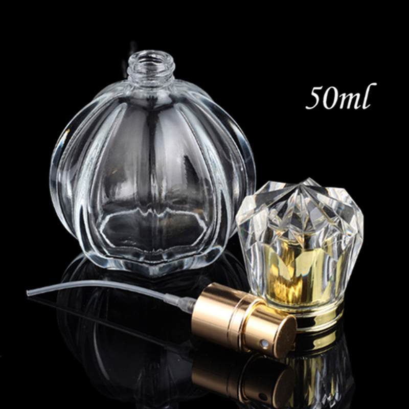 Perfume Fragrance Story - 【B】50ml Clear Glass Perfume Bottle Travel