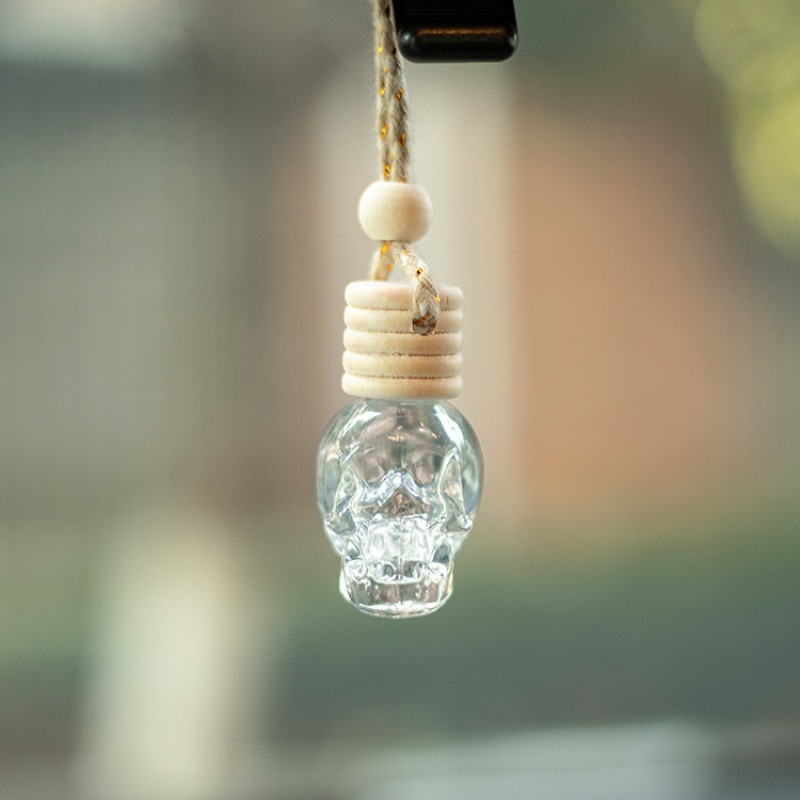 Perfume Fragrance House - Car Skull Perfume Bottle Ornament Aromatherapy