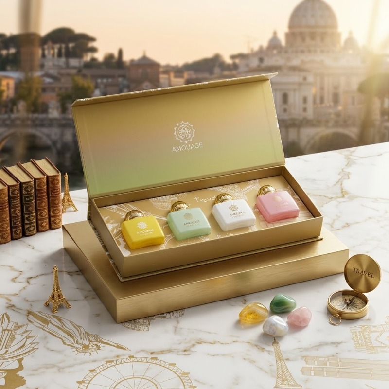 AMOUAGE Perfume Gift Set Unise - The Collection Perfume Fragrance review and price