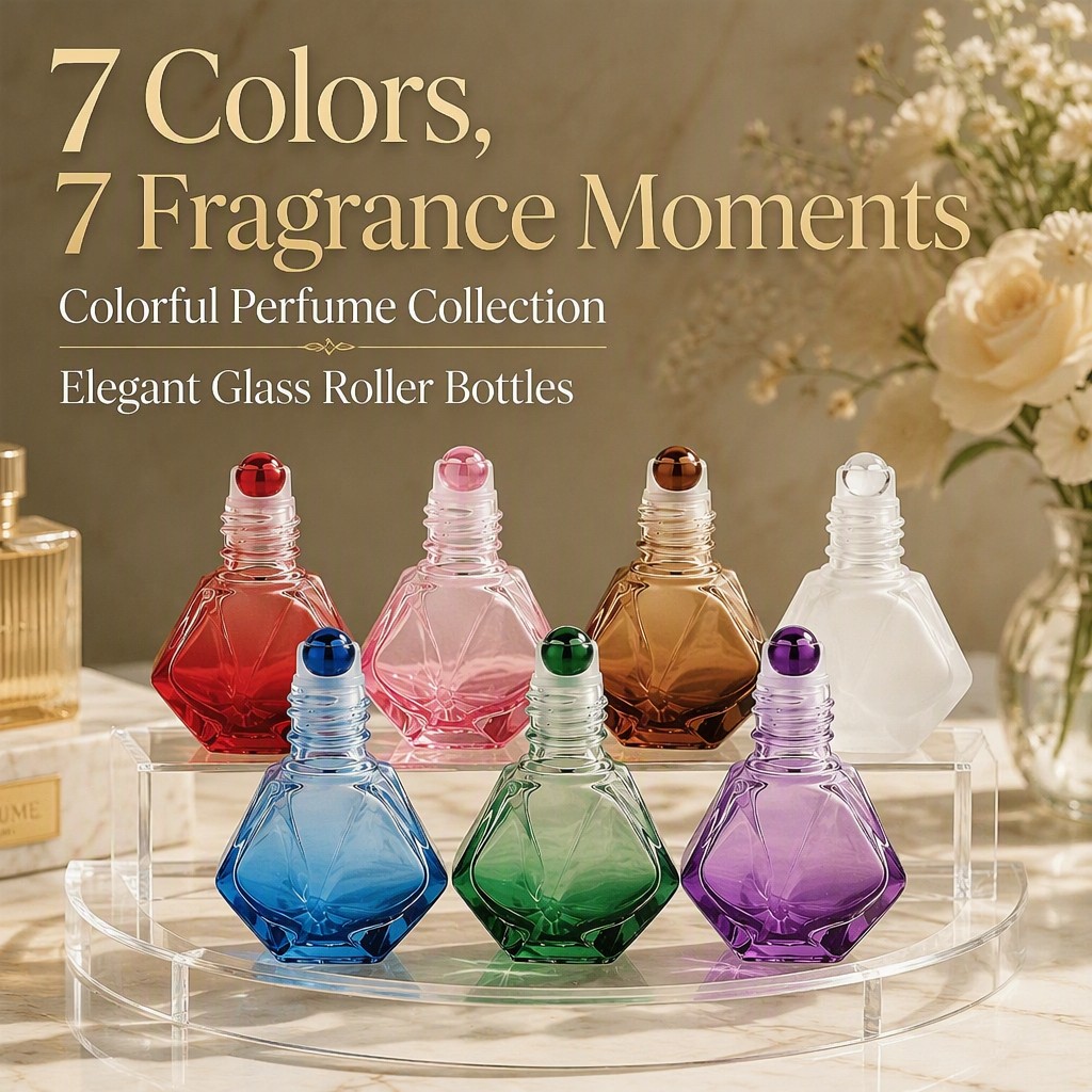 7ml Empty Diamond-Shaped Color - Perfume Fragrance Story review and price