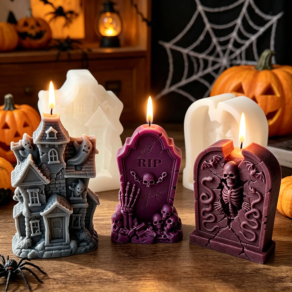 Halloween Tombstone Silicone M - Perfume Fragrance House review and price