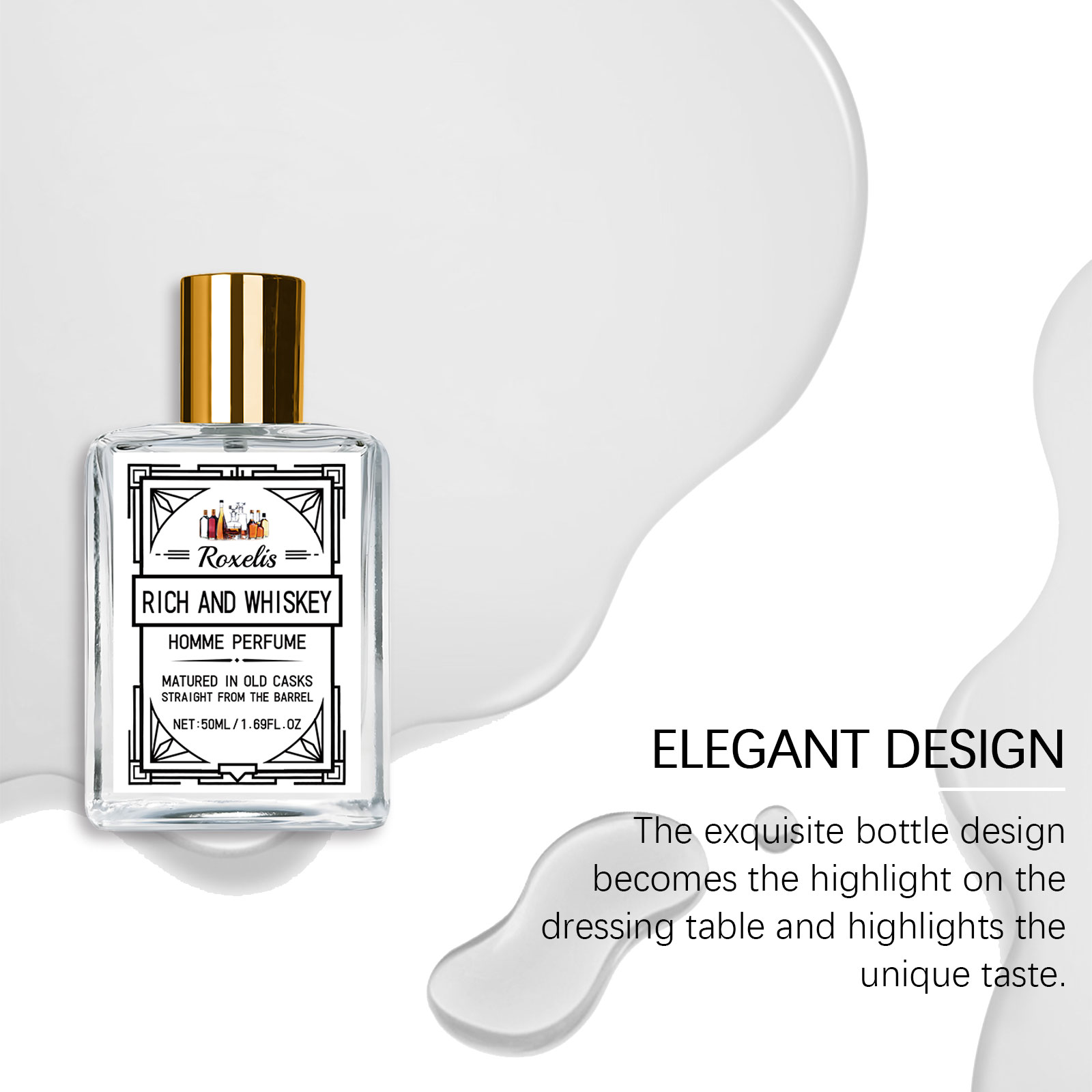 Roxelis 50ml Charm Whisky Men' - Perfume And Fragrance review and price